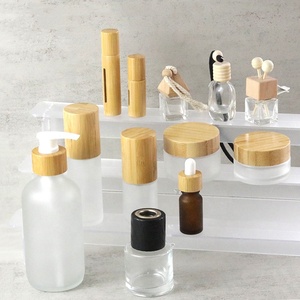 Mini Contenitore in <span class=keywords><strong>Vetro</strong></span> Smerigliato per Cosmetici e Cura Personale, 5 ml 10ml 15ml 0.5oz, per Balsamo Labbra con Coperchio - Product Image 5