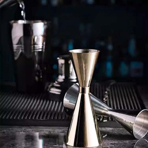 Custom Logo High Quality <strong>Alcohol</strong> <strong>Measuring</strong> <strong>Cup</strong> Stainless Steel Double Cocktail Jigger <strong>Cup</strong> for Bar Drink Party Bartender Tools - Product Image 2