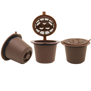 Icafilas 4ชิ้น/แพ็คแบบเติมได้, แคปซูลกาแฟเนสเปรสโซ่นำกลับมาใช้ใหม่ได้สำหรับแคปซูลเนสเปรสโซ่ - Product Image 4
