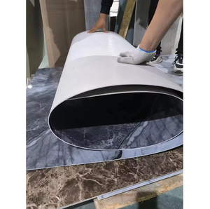 大理石シート3mm <span class=keywords><strong>PVC</strong></span>壁パネル室内壁パネルUv大理石シート - Product Image 6