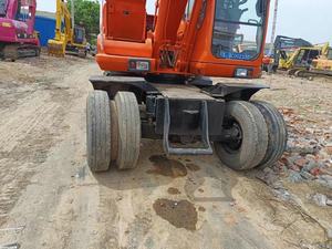DOOSAN DH150W-7 Used <b>Excavator</b> Medium Hydraulic Wheel <b>Excavators</b> 15Tons DH150 Dh 150 <b>Tire</b> Digger for Sale in Stock - Product Image 3