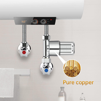 Pré-filtre à eau en acier inoxydable avec entrée/sortie 1/2 BSP pour machine à laver et toilettes domestiques
