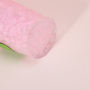 450ml Tropical Fresh Fruit Letter Pattern <b>Plastic</b> Tumbler Double Wall Design with Straw Ice Cream Dome Lid Cute Fruit Cartoon - Product Image 5
