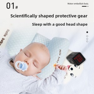 <span class=keywords><strong>Oreiller</strong></span> bébé 0-3 ans en fibre <span class=keywords><strong>de</strong></span> bambou et coques <span class=keywords><strong>de</strong></span> <span class=keywords><strong>sarrasin</strong></span>, modèle push-pull, motif dessin animé, anti-déformation, maintien <span class=keywords><strong>de</strong></span> la tête, best-seller - Product Image 2