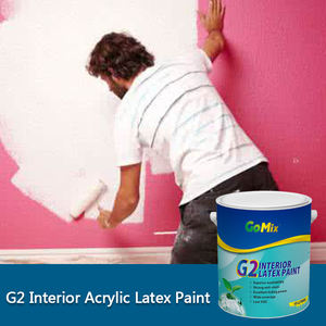 Peinture acrylique latex pour intérieur à faible MOQ, excellente couvrance, très durable, lavable, pour murs intérieurs, usage commercial et domestique - Product Image 6