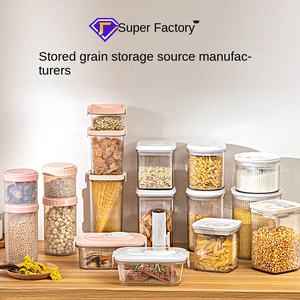 Tarro de almacenamiento de grano grueso a prueba de humedad para sello de prensa de cocina conserva té leche en polvo fruta seca material medicinal olla - Product Image 5