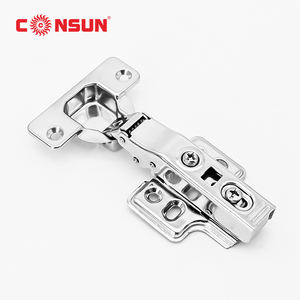 Consun Groothandel 35mm RVS Verborgen Clip-on Soft Close Scharnieren Meubels Keuken Kastdeur Scharnieren - Product Image 6