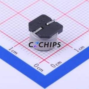 EEETG1E101UP SMD Aluminum Electrolytic <b>Capacitor</b> SMD,D8xL6.2mm 100uF 20% 25V 100mA-100kHz - Product Image 2