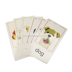 flash éducatives personnalisé carte de jeu de mémoire éducatifs <span class=keywords><strong>graphique</strong></span> flash cartes de jeu flash imprimées carte impression - Product Image 2