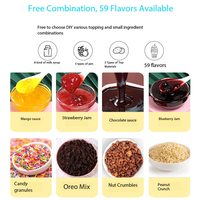 Máquina Comercial de Helado Suave de Acero Inoxidable con Autolimpieza y Múltiples Opciones de Pago para Tiendas de Conveniencia con Dispensación Automática