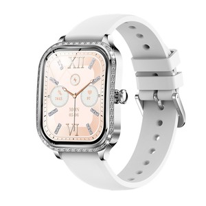 Nouvelle <span class=keywords><strong>montre</strong></span> <span class=keywords><strong>connectée</strong></span> carrée MK88, fréquence cardiaque, pression artérielle, oxygène sanguin, bracelet TPU, écran TFT, autonomie de 5 à 10 jours, mode adulte, élégante - Product Image 4