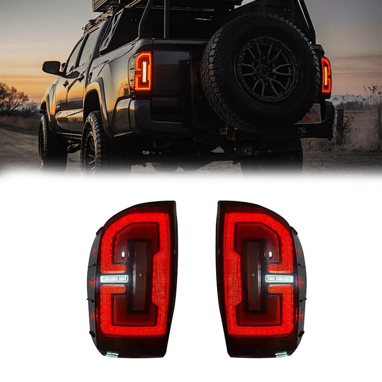 Spedking 2016 - 2022 car auto lighting systems Car Led Tail Lamp taillights taillamp for TOYOTA tacoma