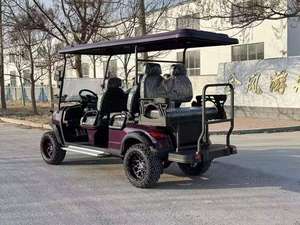 Voiturette de golf électrique 6 places, buggy de golf, alimentation par batterie, certifiée CE pour les routes non publiques - Product Image 4