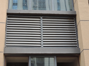 Cửa Chớp ngang tùy chỉnh cửa sổ nhôm louvres cho tòa nhà văn phòng thương mại và khách sạn - Product Image 4