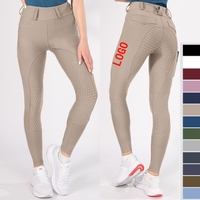 Culotte d'équitation en silicone personnalisée pour dames avec poches culotte d'équitation à séchage rapide élastique femmes Jodhpurs Leggings d'équitation