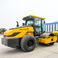 Compacteur hydraulique à tambour unique SHANTUI de 10 tonnes pour la construction routière et les travaux de terrassement
