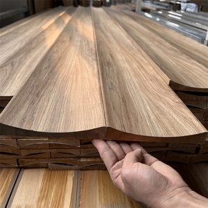 <span class=keywords><strong>Pannello</strong></span> <span class=keywords><strong>Murale</strong></span> <span class=keywords><strong>3D</strong></span> Personalizzato 1220x2440mm in Fibra di <span class=keywords><strong>Legno</strong></span> MDF Cannettato a Doghe per Uffici e Centri Commerciali - Product Image 1