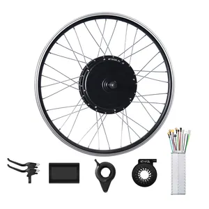 Electric Bike Motor Kit 2000w 48V City Bike Conversion Set Bicycle Controller LCD Display Ebike Hub Motor Set