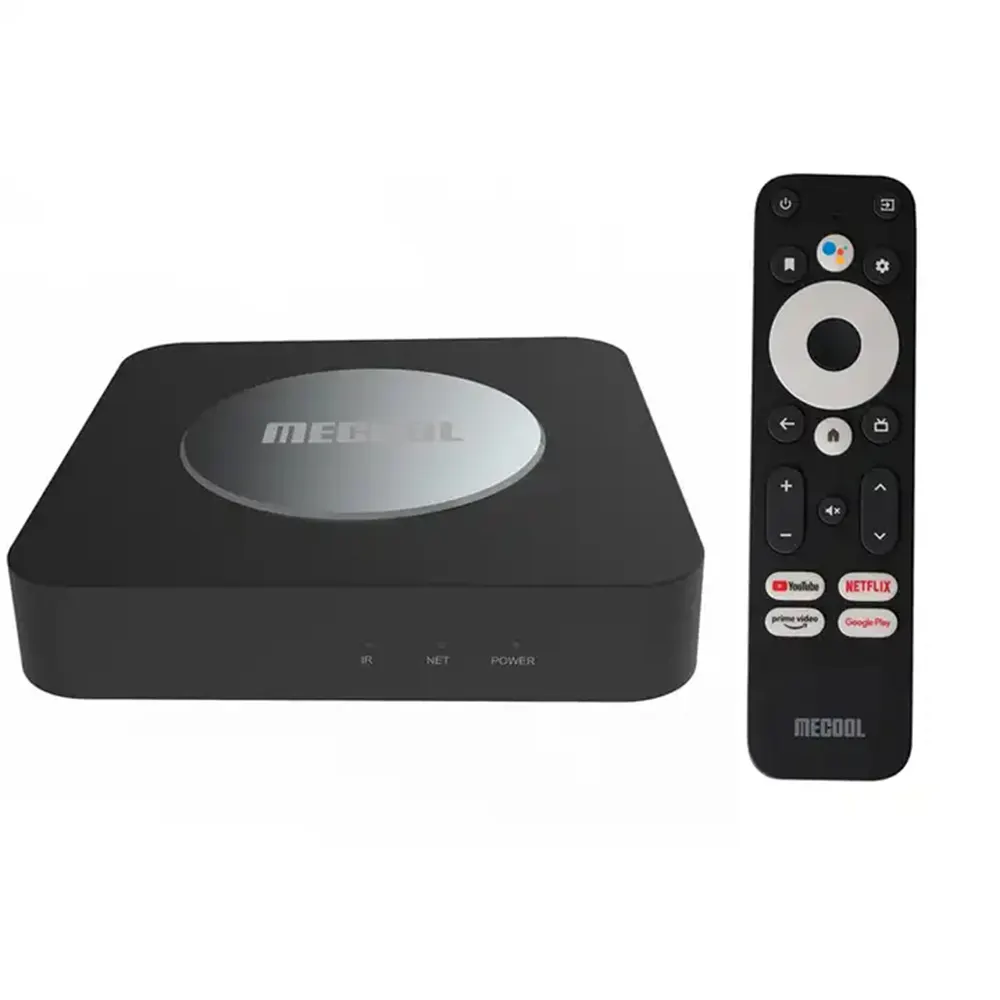 Mecool KM2 Plus S905X4 Android 11 TV Box Smart 4K para Netflix 2GB 16GB Dolby Atmos USB3.0 100M LAN decodificador receptor de TV 2023