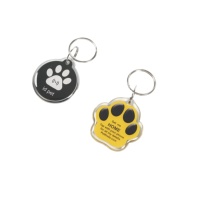 Étiquette RFID pour animaux de compagnie JXS |   Tag RFID pour animaux de compagnie NFC 13,56 MHz, étanche, en époxy, longue portée, pour l'identification des chiens et des chats