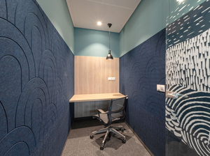 Panneau acoustique en Polyester pour absorption de son, panneau sonore, décoration murale, carreaux en feutre pour cinéma à domicile, absorption sonore - Product Image 5