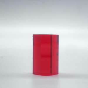 ठोस क्रिस्टल ब्लॉक कस्टम रूबी ग्लास 3 डी लेजर इनडोर/आउटडोर दीवार विभाजन प्राकृतिक रंग ग्लास होटल के लिए - Product Image 1