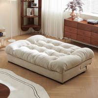Top Seller Milch weiß verstellbare Rückenlehne Sofas Camas Cabrio Futon Schlafs ofa für kleine Wohnzimmer Abteilung Großhandel