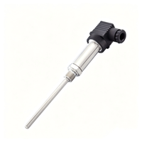 AICE TECH 24V DC 0-10V Sensor Suhu Industri RTD PT100 Probe OEM/ODM IP65 Garansi 12 Bulan untuk Penjualan Langsung Pabrik