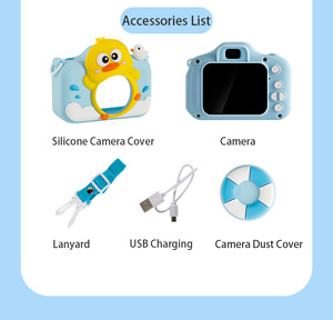 Mini caméras pour enfants avec logo personnalisé Cadeau pour enfant jouet Photo vidéo HD 1080p Appareil photo numérique pour bambins Appareil photo numérique pour enfants pour bébés - Product Image 6