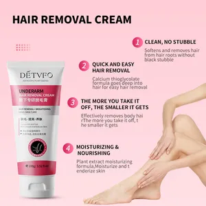 Oem Best Ladies Whole Body Under Arm Korea Permanent Hair Remover Hair Removal Cream For Girls