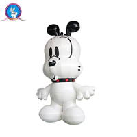 Chien gonflable géant en PVC pour la publicité extérieure, avec couleur personnalisée et impression UV - Vente à prix réduit