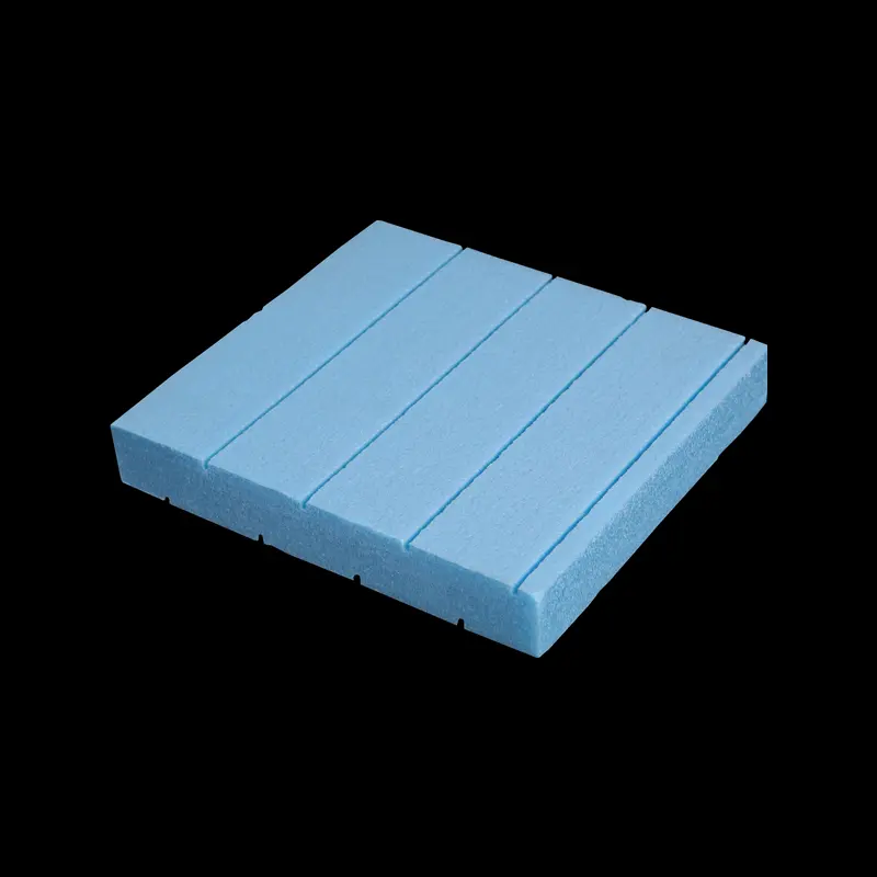 Plaques XPS de haute densité, panneau de mousse en polystyrène d'extrusion pour la construction d'isolation