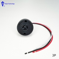 Contrôleur intelligent de lampadaire solaire avec capteur de base NEMA, modèle OJ-M713B-3P, 3 fils