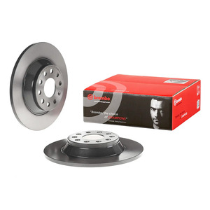 Per dischi <span class=keywords><strong>freno</strong></span> verniciati <span class=keywords><strong>Brembo</strong></span> per Audi/Seat/Skoda/VW A3 Q3 08.C501.11 OE 3 q0615601 3 q0615601a 3 qd615601 JZW698601BB L3QD615601 - Product Image 1