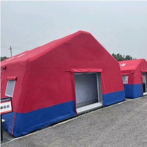 Grande tente gonflable de secours <span class=keywords><strong>en</strong></span> cas de catastrophe <span class=keywords><strong>en</strong></span> Jordanie, tente grise à coussin d'<span class=keywords><strong>air</strong></span> pour réfugiés - Product Image 1