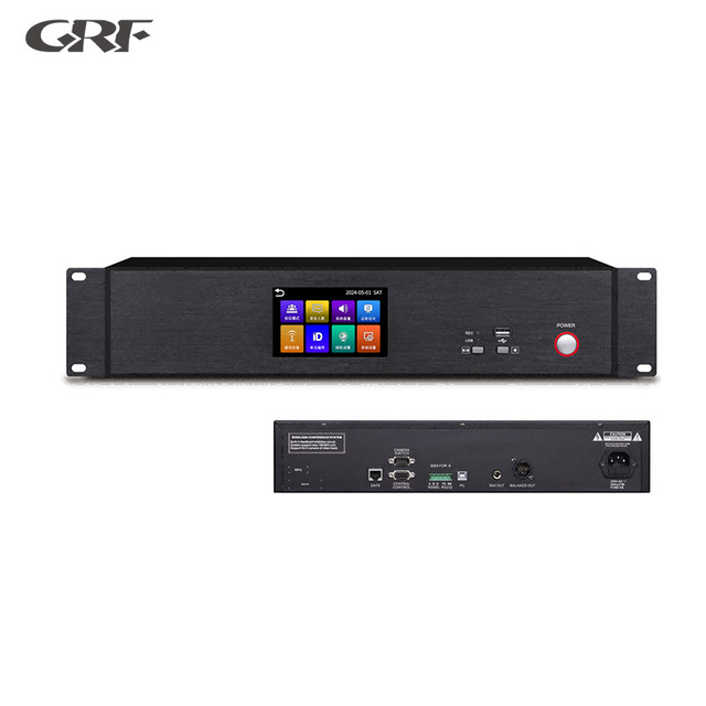 Best Price IP Network Digital Conference Host Speaker Units Capacity PoE Supported with 4K Video Output