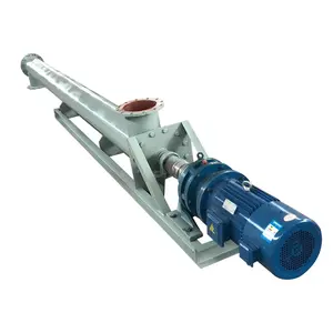 PLC hot sale inclined Screw conveyor with feeder hopper/cement steel screw conveyor/powder screw feeder machine manufacture