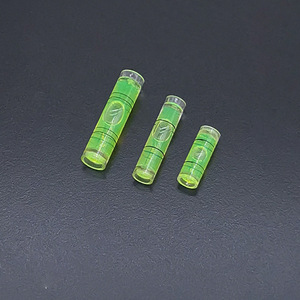Mini niveau à bulle cylindrique vert, outil d'alignement de précision pour projets de bricolage et tâches de nivellement mural - Product Image 3