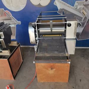 Food Grade Material <strong>Baklava</strong> Cutter Dough Sheeter Manual Table Top Flat Bread Maker Samosa Skin Roti Aloo Paratha Making Machine - Product Image 6