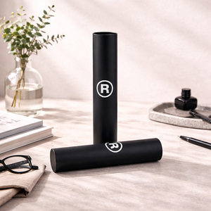 Custom Logo Eco-Friendly Poster Kraft Cardboard Tube <b>Box</b> Black Shipping Paper Tube Printed Cosmetic <b>Clothes</b> Cylinder Packaging - Product Image 2