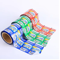 Rouleau de film plastique pour stratification Bopp/CPP imprimé personnalisé Sachet d'emballage alimentaire thermoscellé rouleau de film d'emballage pour frites de pommes de terre biscuits bonbons