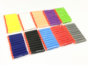Paquete <span class=keywords><strong>de</strong></span> 10 Dardos <span class=keywords><strong>de</strong></span> Recarga Coloridos <span class=keywords><strong>de</strong></span> 7.2*1.3cm, Balas <span class=keywords><strong>de</strong></span> Espuma EVA Suave, Certificación CPC, Compatibles con <span class=keywords><strong>Pistolas</strong></span> <span class=keywords><strong>de</strong></span> Juguete para Niños, Recuerdos <span class=keywords><strong>de</strong></span> Fiesta - Product Image 6