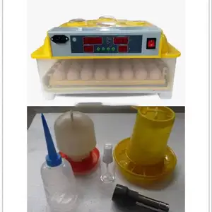 Penjualan laris inkubator telur kecil otomatis penuh untuk dijual inkubator ayam 24 telur layar ganda penjualan laris