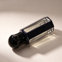 Bouteille en verre octogonale vide personnalisée avec logo pour huiles essentielles, parfums, Oud Attar, contenants d'huile parfumée – 3ml, 6ml, 12ml – Vente en gros