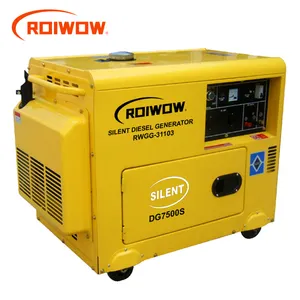 Verkauf CE 5.2KW Super Silent Diesel Tragbarer Strom generator Preis für Home Camping Small Silent Schall dichte Diesel generatoren Set