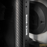 Support de support de mât de drapeau en aluminium série OMU Genesis pour Jeep Wrangler JK JL accessoires de support de mât de hayon