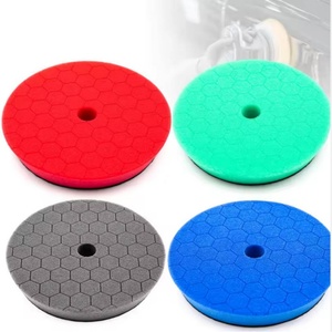 Éponge de polissage de haute qualité de 6 pouces pour <span class=keywords><strong>voiture</strong></span>, éponge à double <span class=keywords><strong>action</strong></span> pour le lustrage des voitures, tampons en mousse - Product Image 5