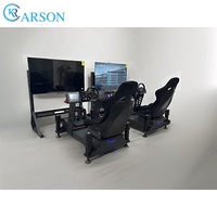 Volant et pédalier de simulation de course automobile Direct Drive pour jeux PC