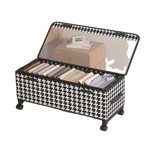Boîte de <span class=keywords><strong>rangement</strong></span> sous le lit, boîte de <span class=keywords><strong>rangement</strong></span> transparente avec roulettes, boîte de <span class=keywords><strong>rangement</strong></span> pour la maison, boîte de <span class=keywords><strong>rangement</strong></span> pour la poussière, JHL2710 - Product Image 1