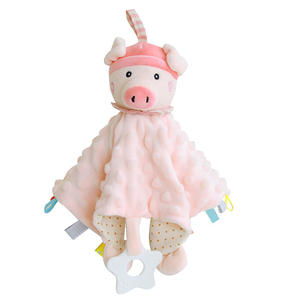 Toalla de Apego para Bebés Recién Nacidos, Juguete de Peluche de Cristal, Muñeco Suave Multifuncional para Acompañar al Bebé - Product Image 2